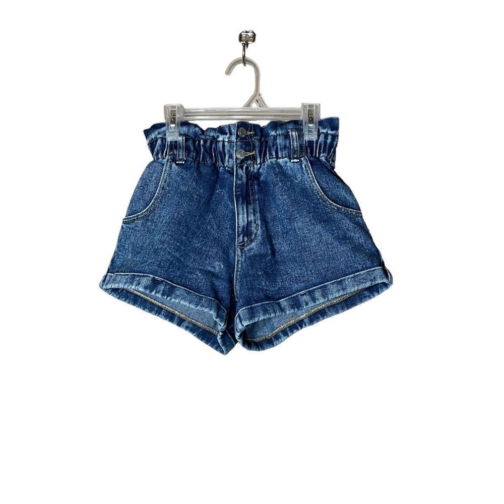 Pacsun Women’s‎ Jean Shorts Size 24 Denim Cuffed Casual Mom High Rise Shorts